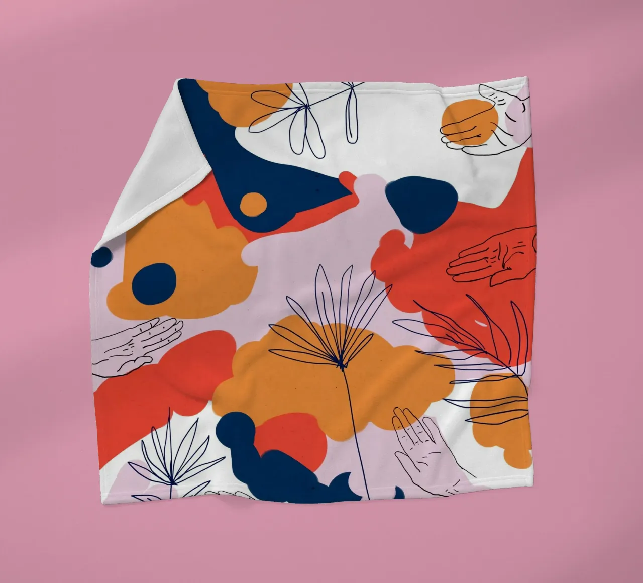 Schepping fleecedeken van 83oranges.com