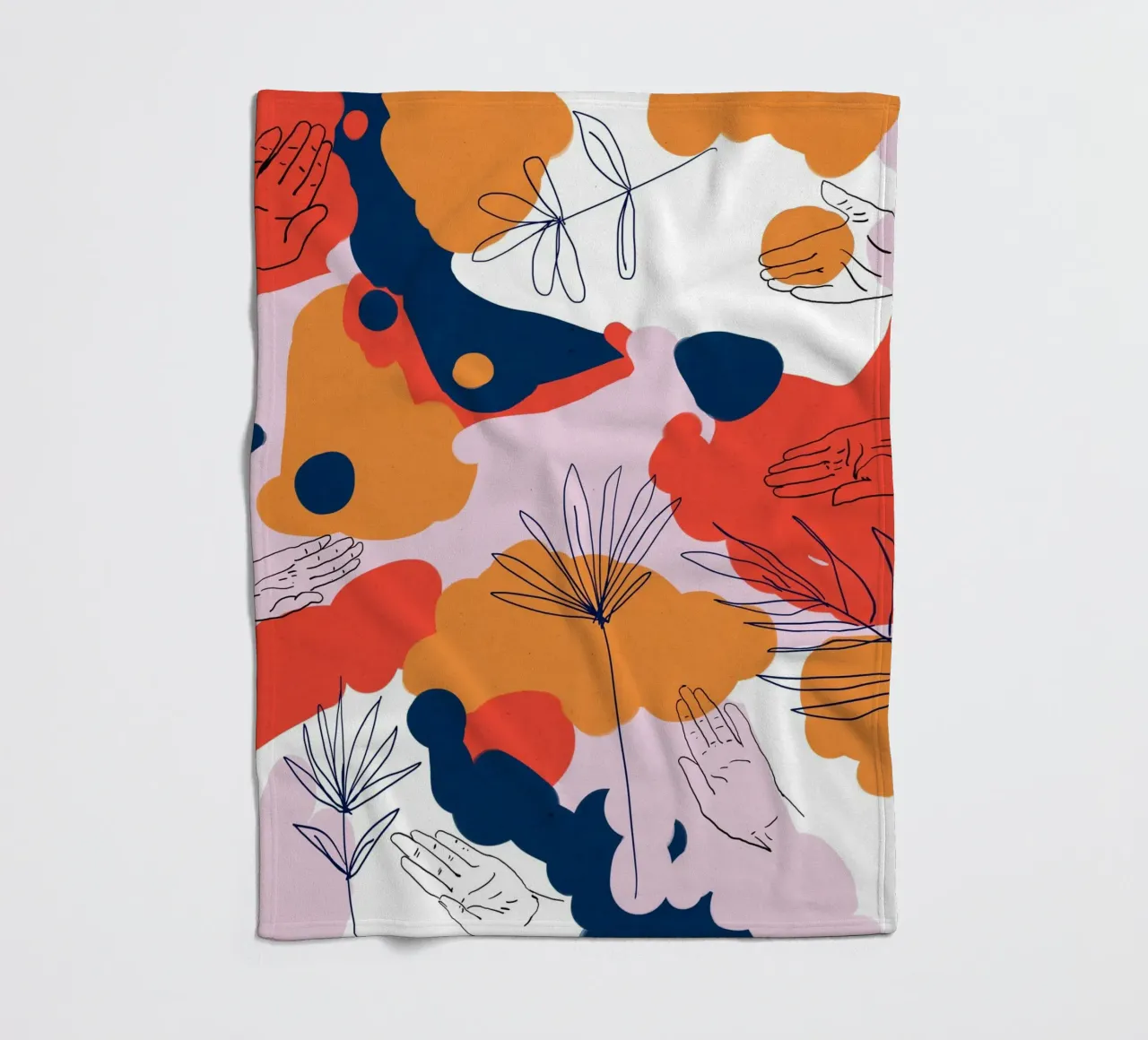 Schepping fleecedeken van 83oranges.com