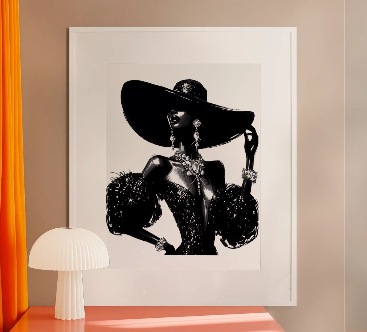 FASHION UNDER THE SUN poster by ARTOMATIC
