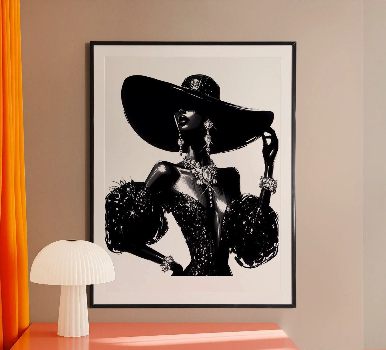 FASHION UNDER THE SUN poster by ARTOMATIC