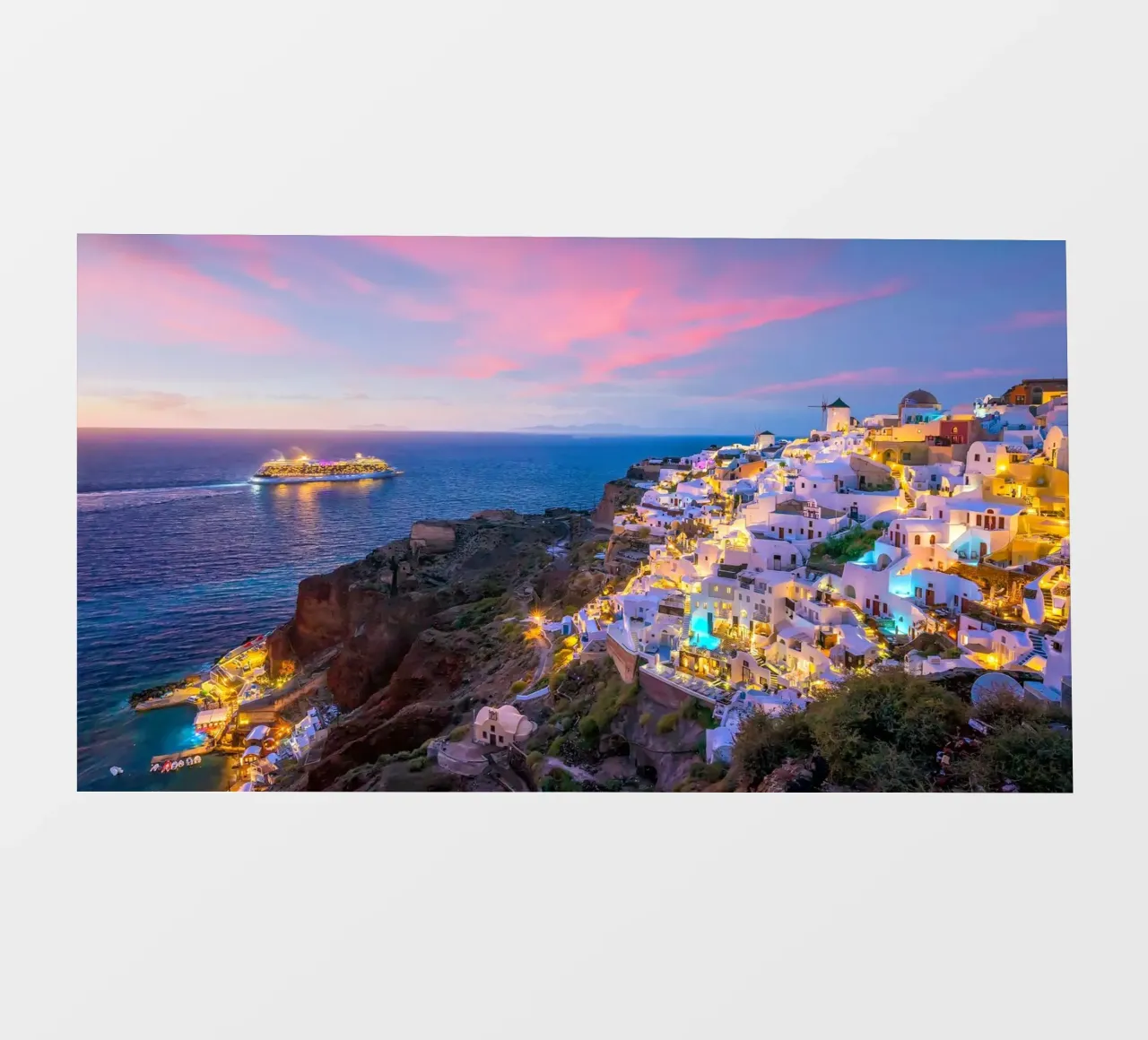 Santorini, Greece pellicola backlit da Wanderlust Vibes