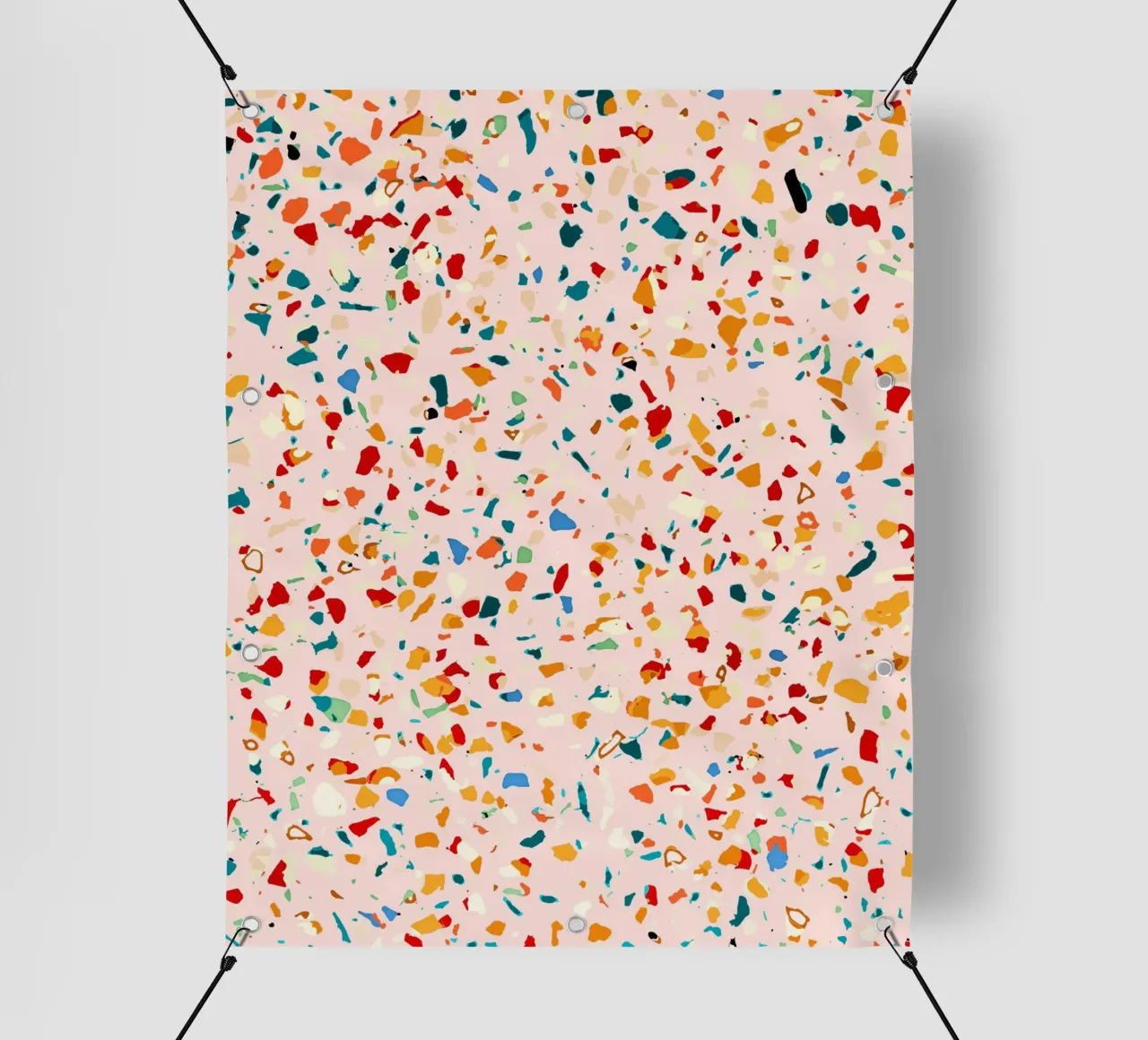 Blush Terrazzo telo in pvc da 83oranges