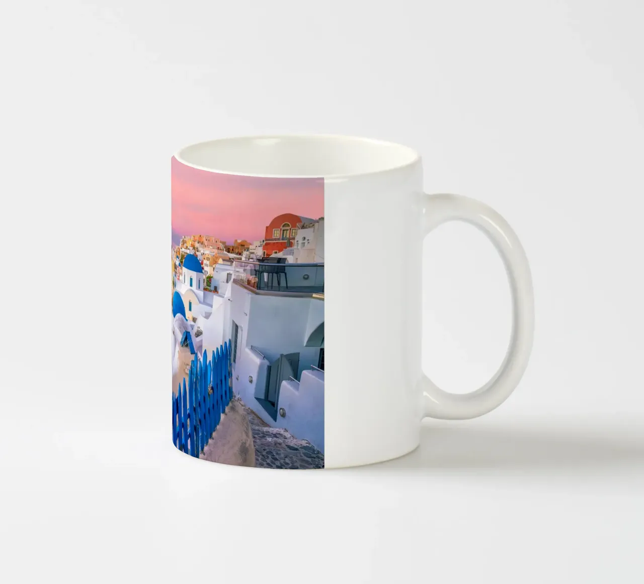Santorini, Greece tazza in ceramica da Wanderlust Vibes