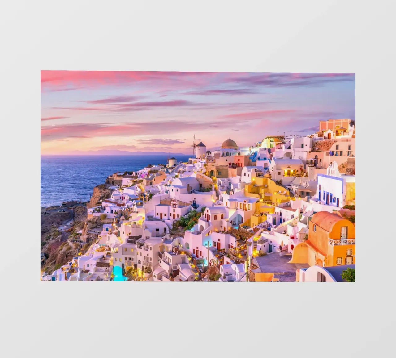 Santorini, Greece pellicola backlit da Wanderlust Vibes