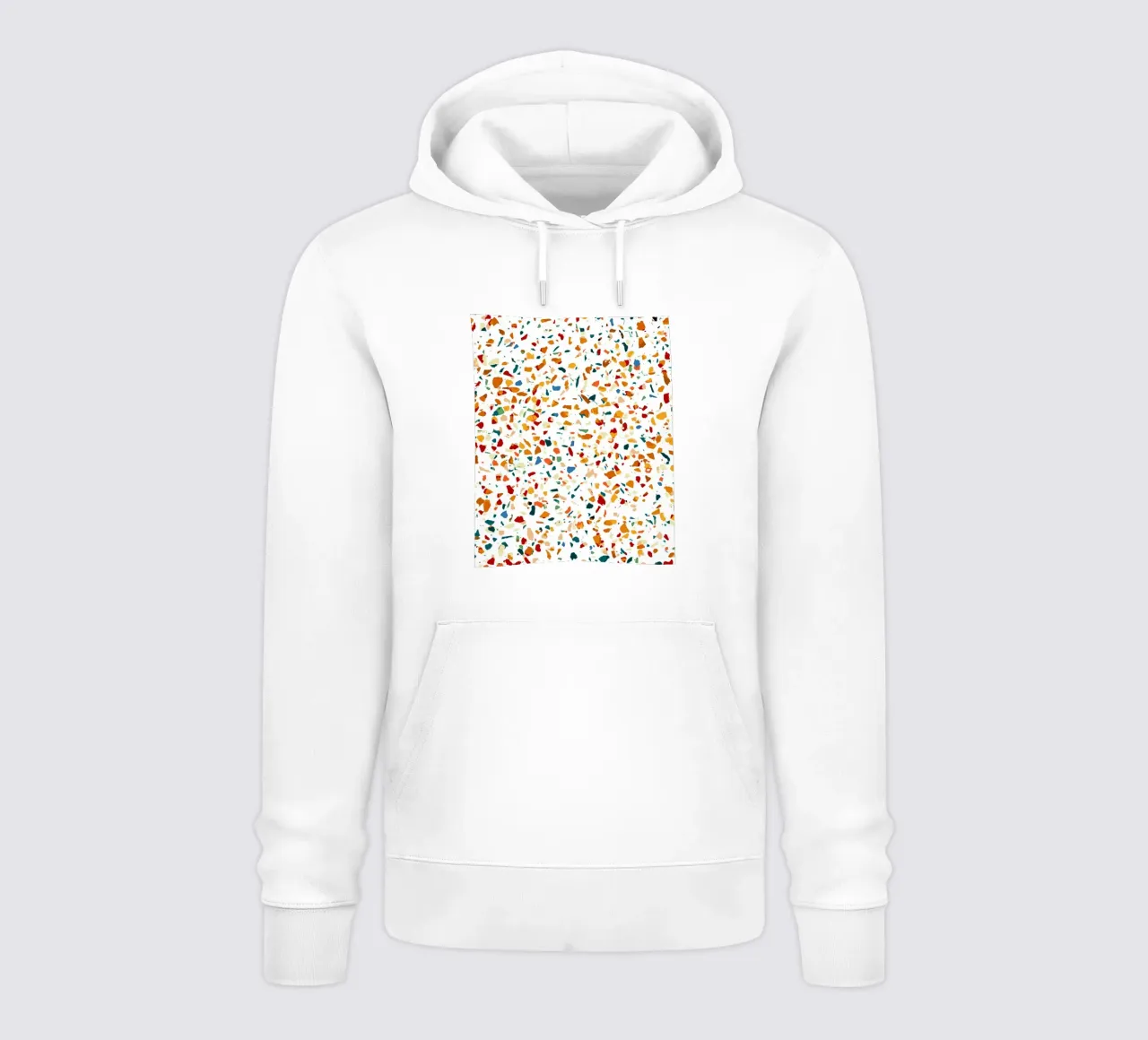Tan Terrazzo felpa con cappuccio da 83oranges