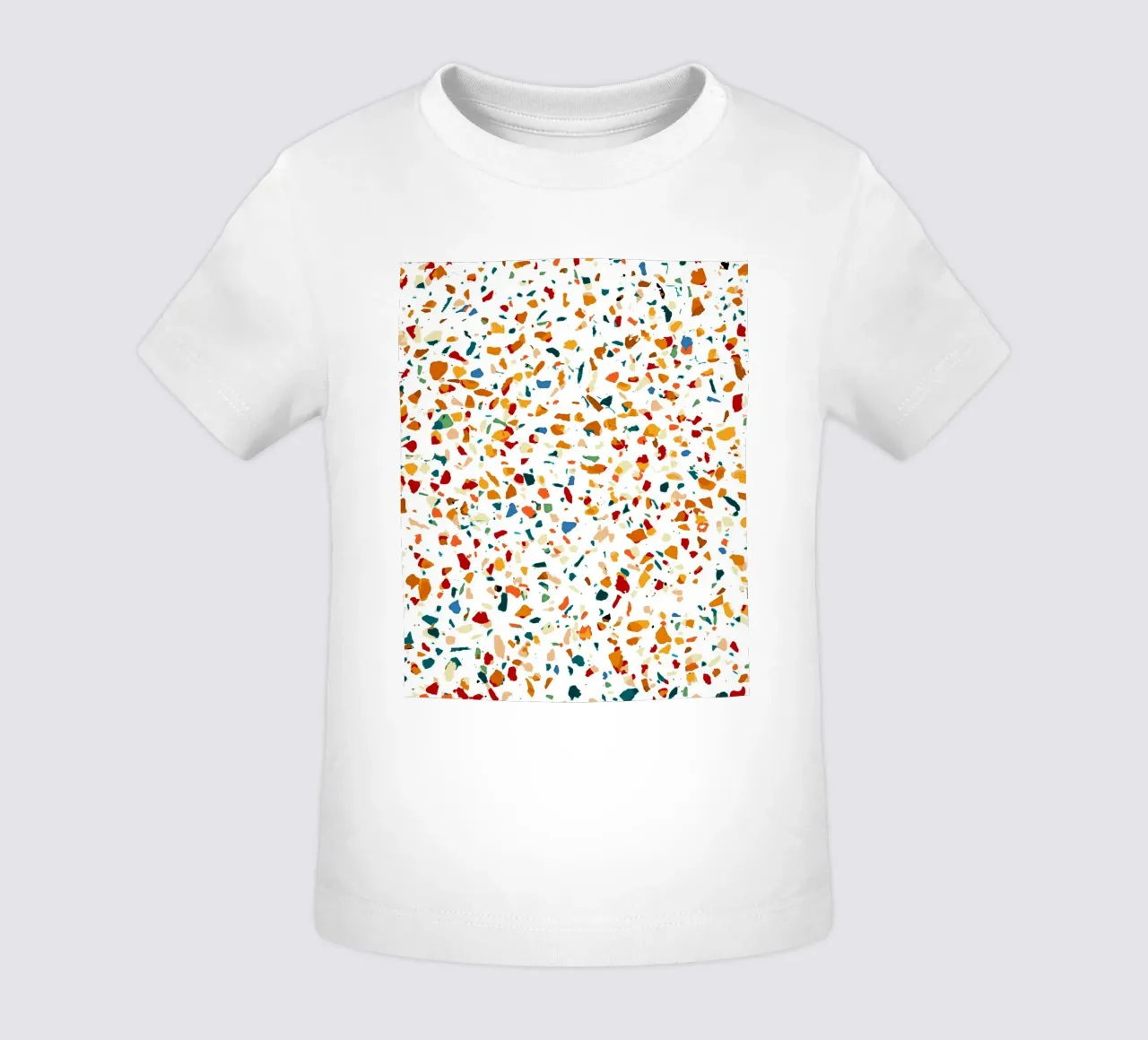 Tan Terrazzo maglietta neonato da 83oranges