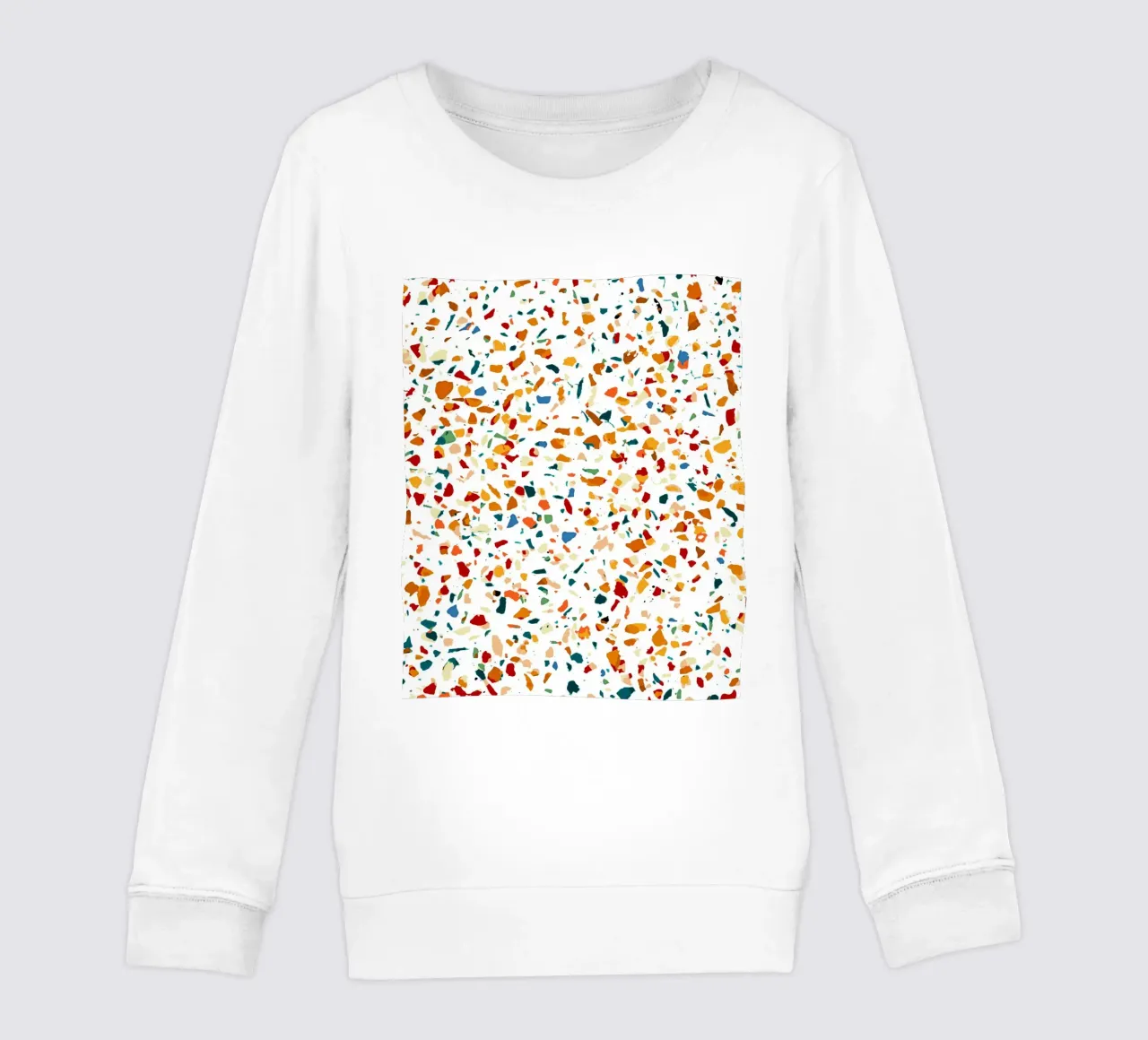 Tan Terrazzo felpa bambino da 83oranges
