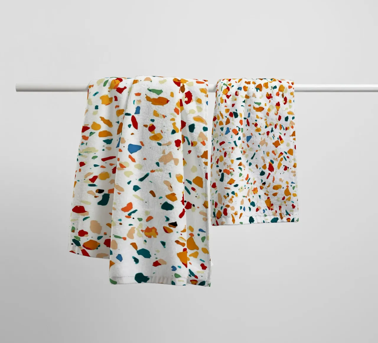 Tan Terrazzo asciugamano da bagno da 83oranges