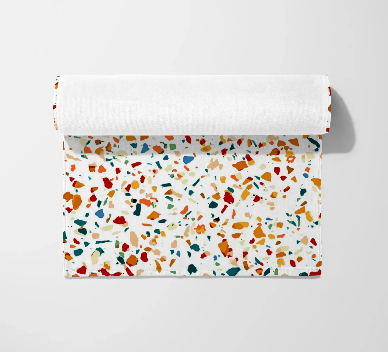 Tan Terrazzo telo mare da 83oranges