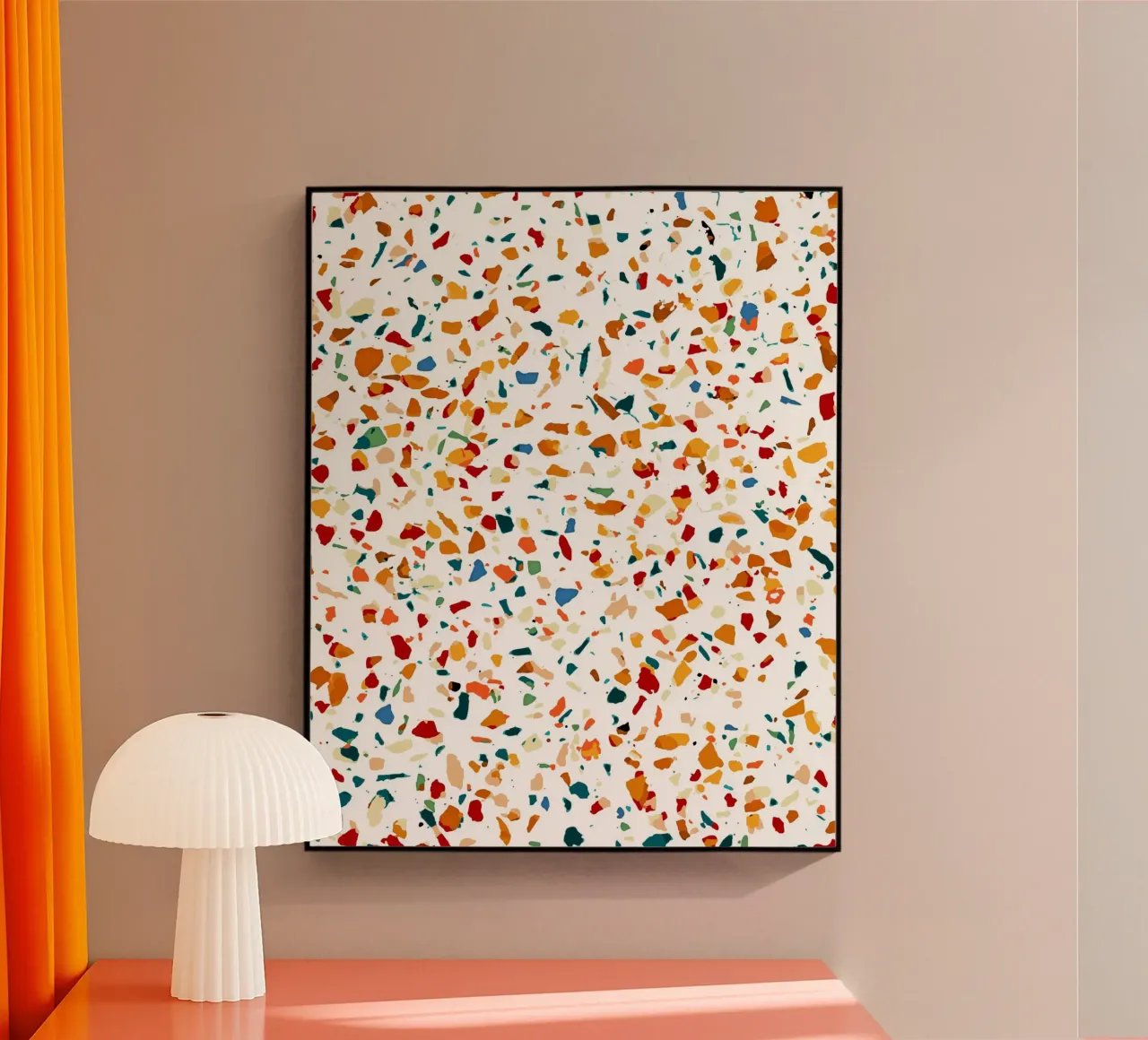Tan Terrazzo plexiglass da 83oranges