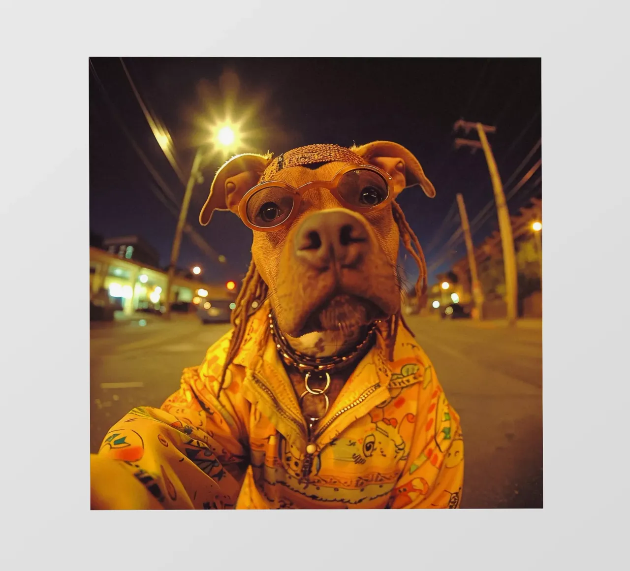 Theo pellicola backlit da Affiches Chien Originales – Dogland