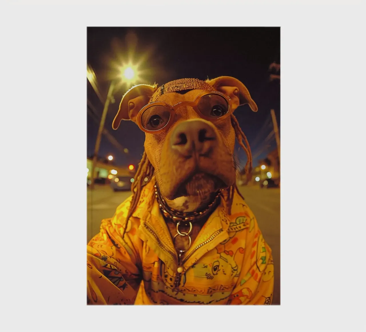 Theo notebook by Affiches Chien Originales – Dogland