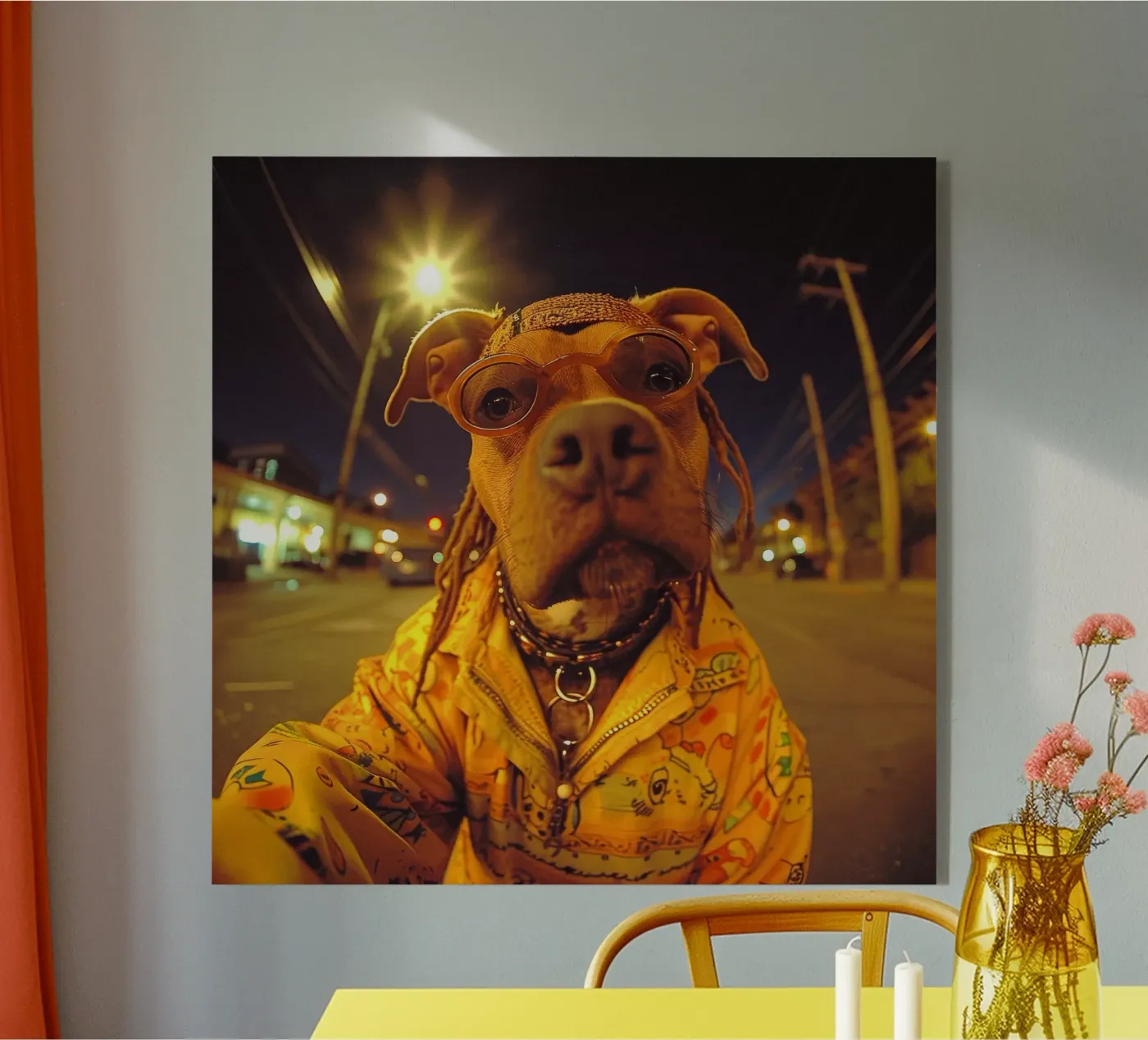 Theo plexiglass da Affiches Chien Originales – Dogland