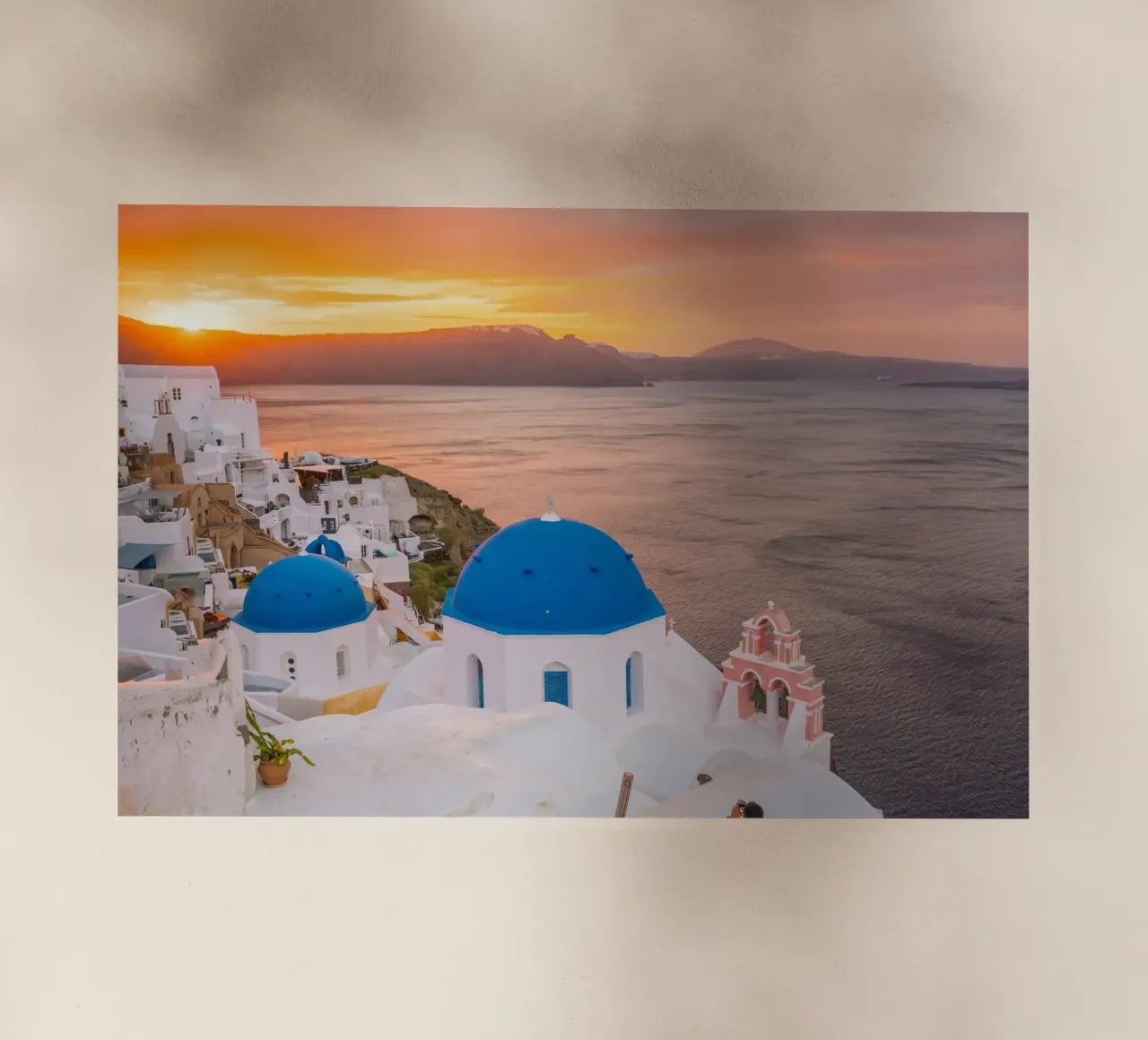 Santorini, Greece pellicola backlit da Wanderlust Vibes