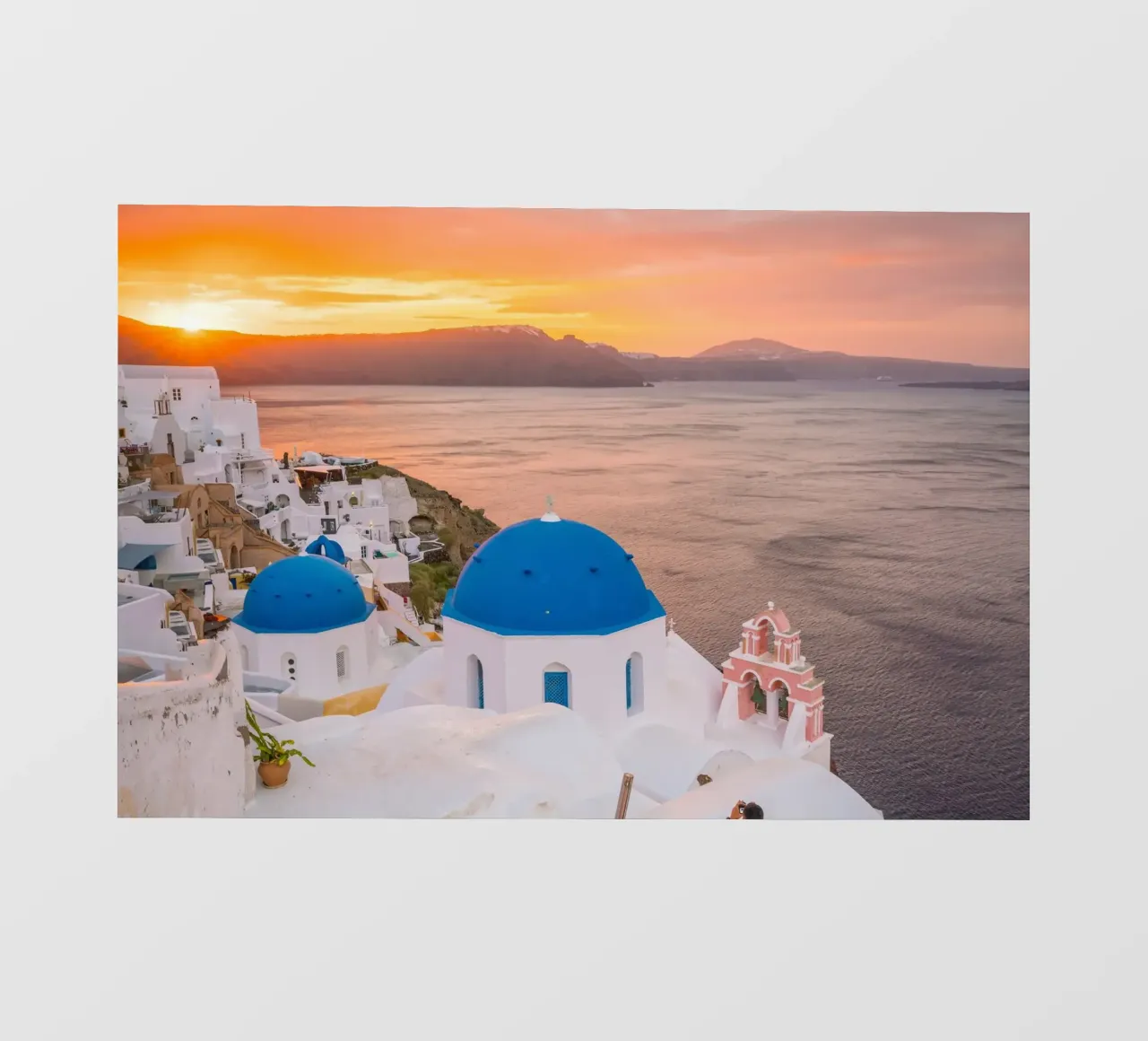 Santorini, Greece pellicola backlit da Wanderlust Vibes