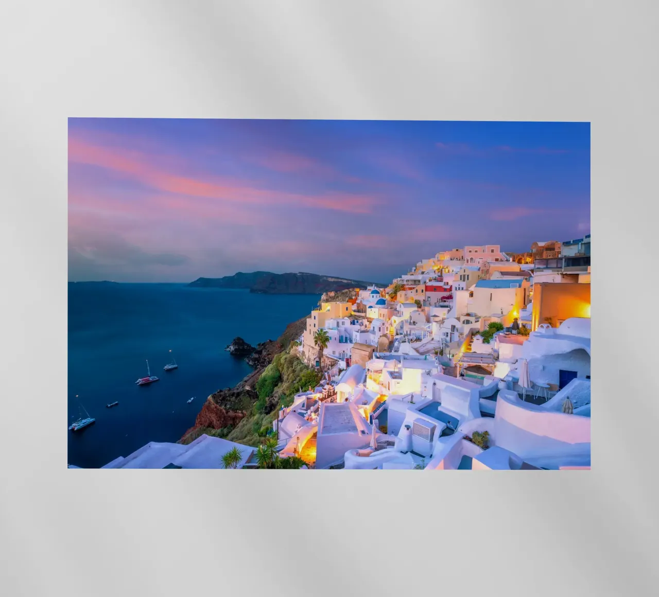 Santorini, Greece pellicola backlit da Wanderlust Vibes