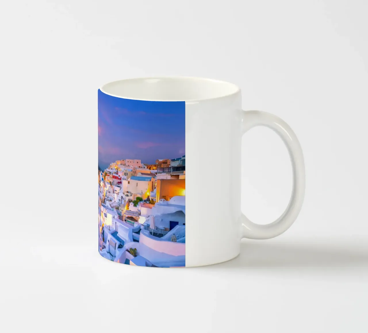 Santorini, Greece tazza in ceramica da Wanderlust Vibes
