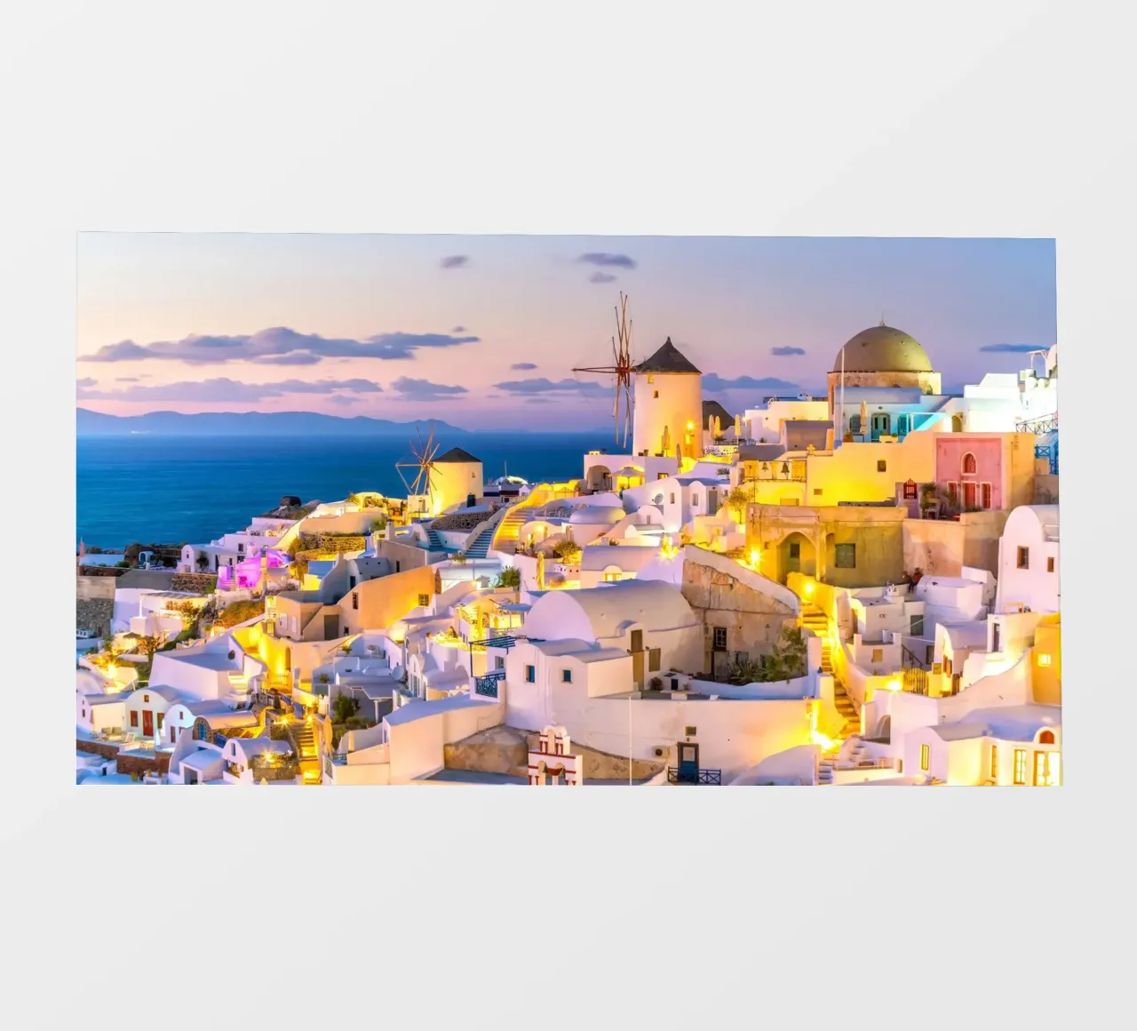 Santorini, Greece pellicola backlit da Wanderlust Vibes