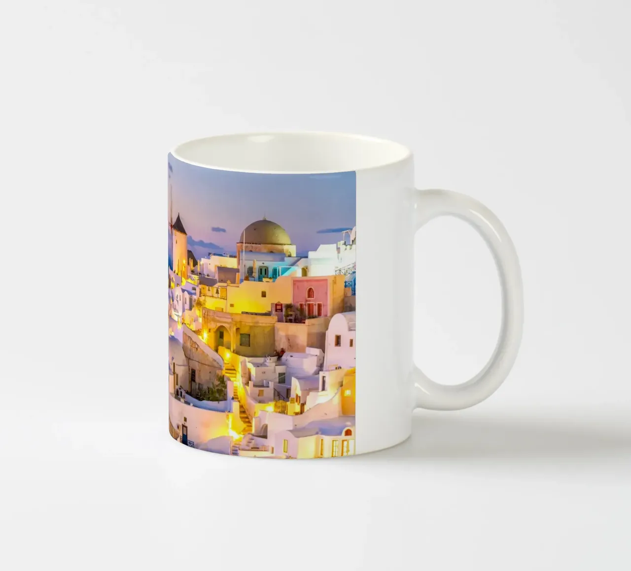 Santorini, Greece tazza in ceramica da Wanderlust Vibes