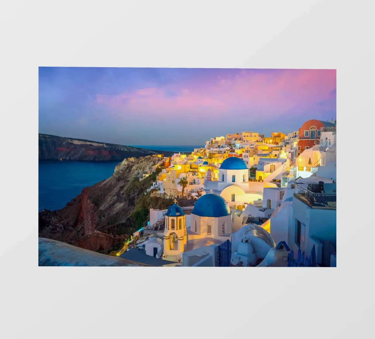 Santorini, Greece pellicola backlit da Wanderlust Vibes