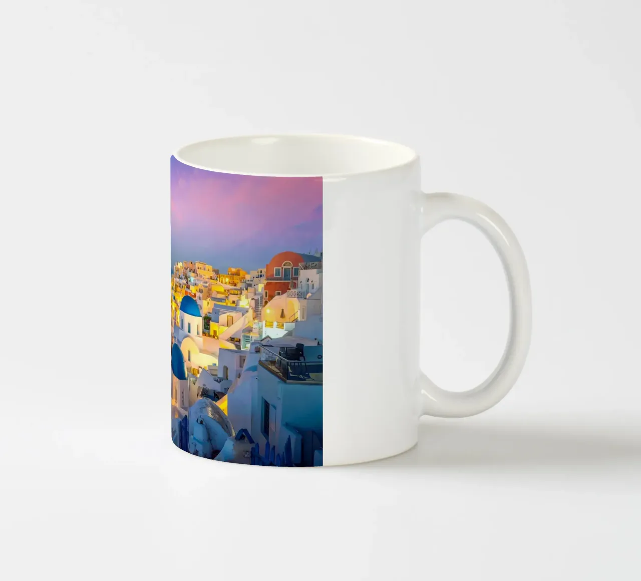 Santorini, Greece tazza in ceramica da Wanderlust Vibes