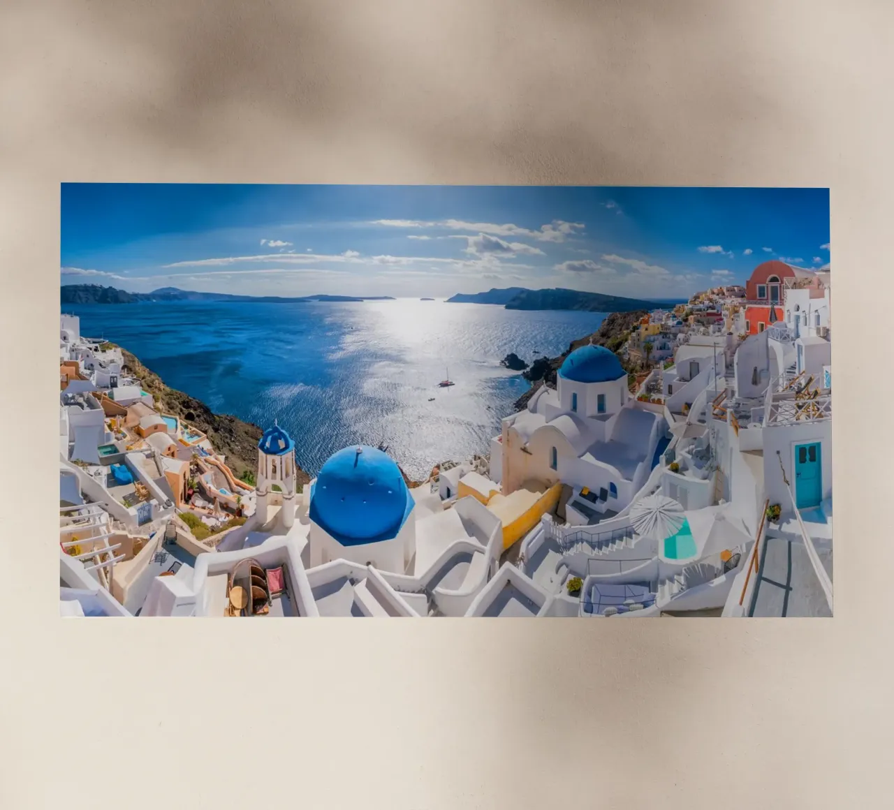 Santorini, Greece pellicola backlit da Wanderlust Vibes
