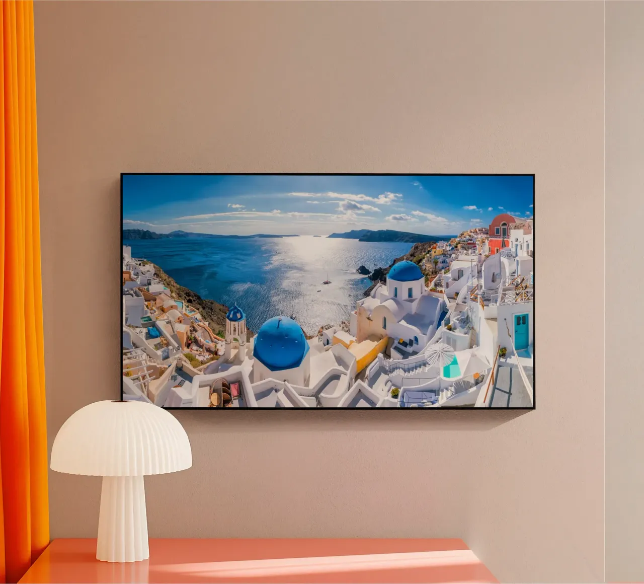 Santorini, Greece plexiglass da Wanderlust Vibes