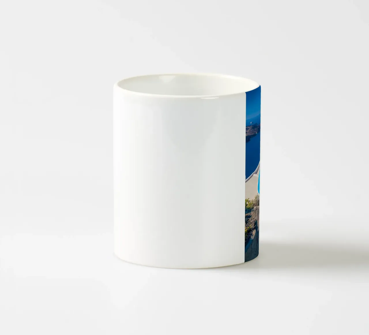 Santorini, Greece tazza in ceramica da Wanderlust Vibes