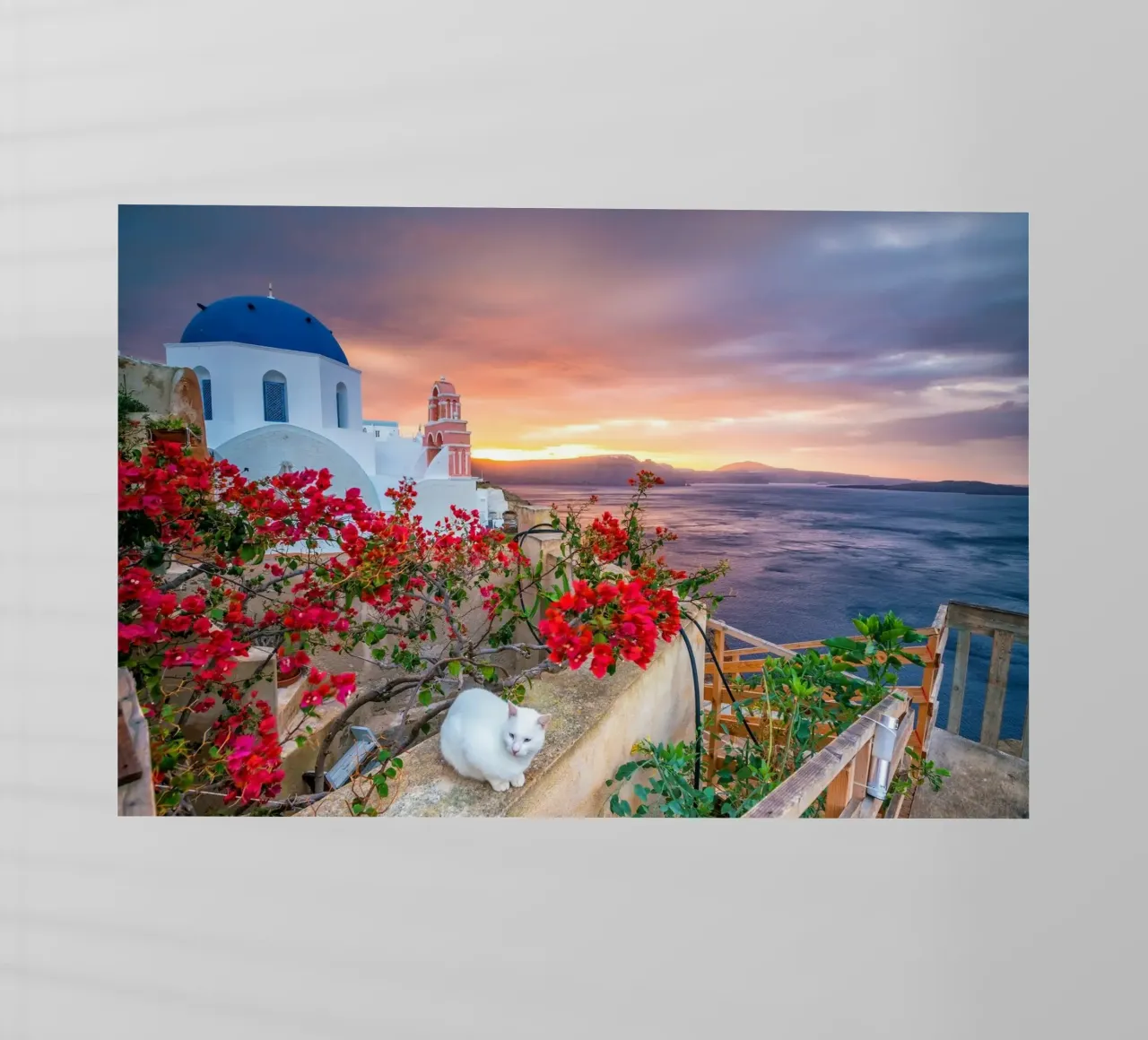 Santorini, Greece pellicola backlit da Wanderlust Vibes