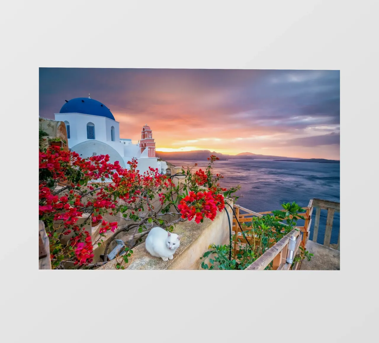 Santorini, Greece pellicola backlit da Wanderlust Vibes