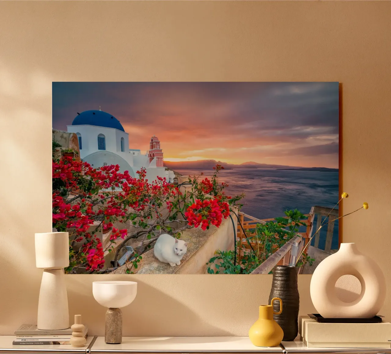 Santorini, Grecia metacrilato de Wanderlust Vibes