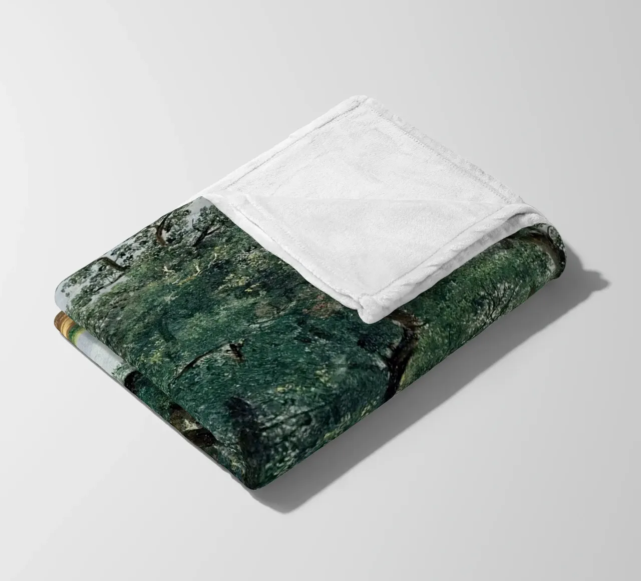 Four Great Trees - Alexandre Calame coperta in pile da apoloprints