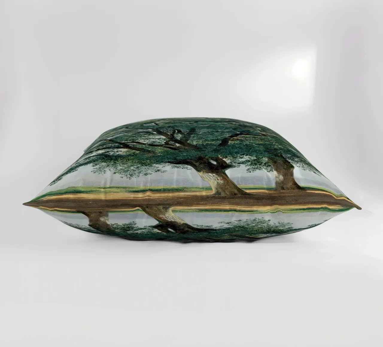 Four Great Trees - Alexandre Calame cuscino da apoloprints