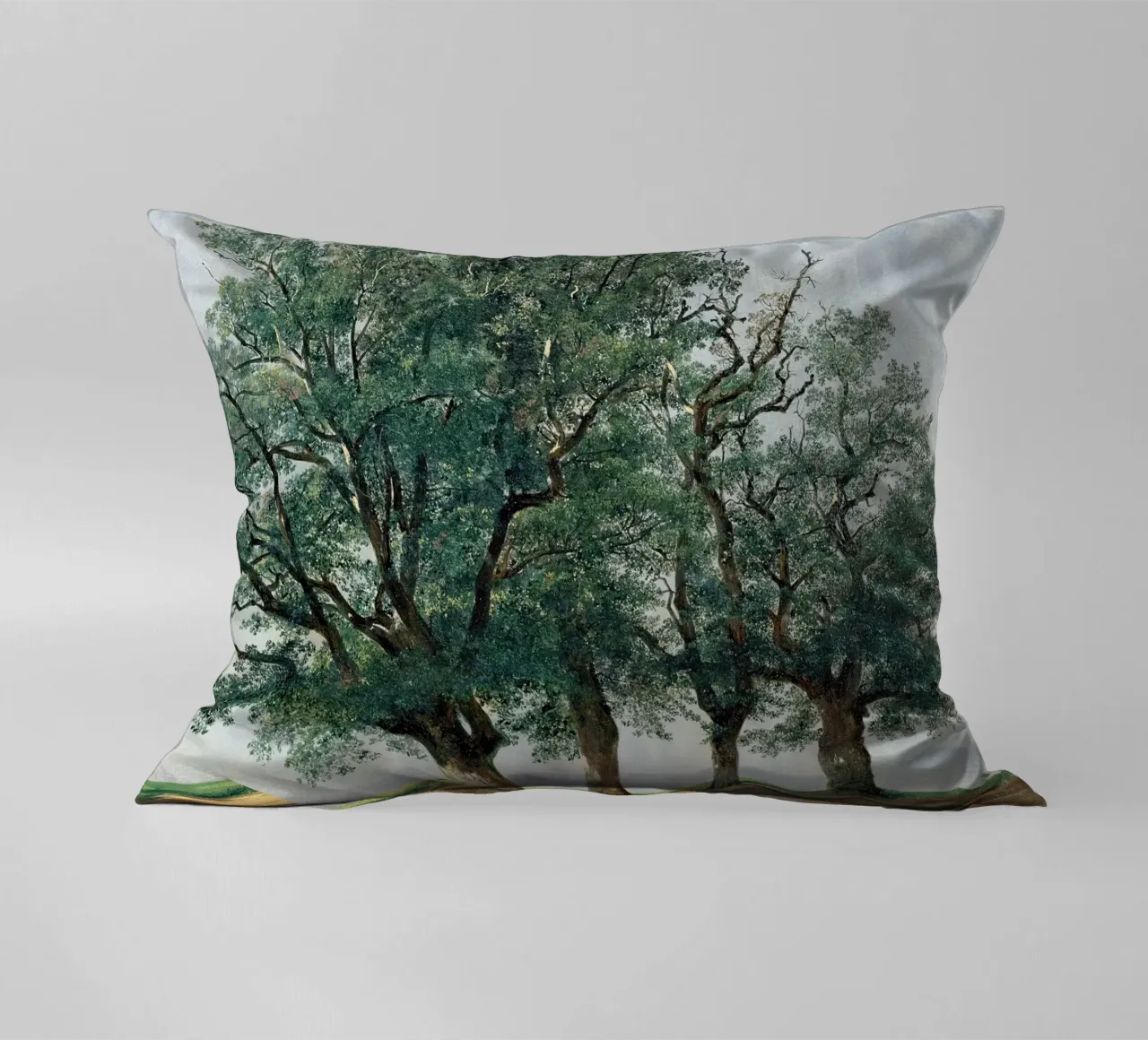 Four Great Trees - Alexandre Calame cuscino da apoloprints