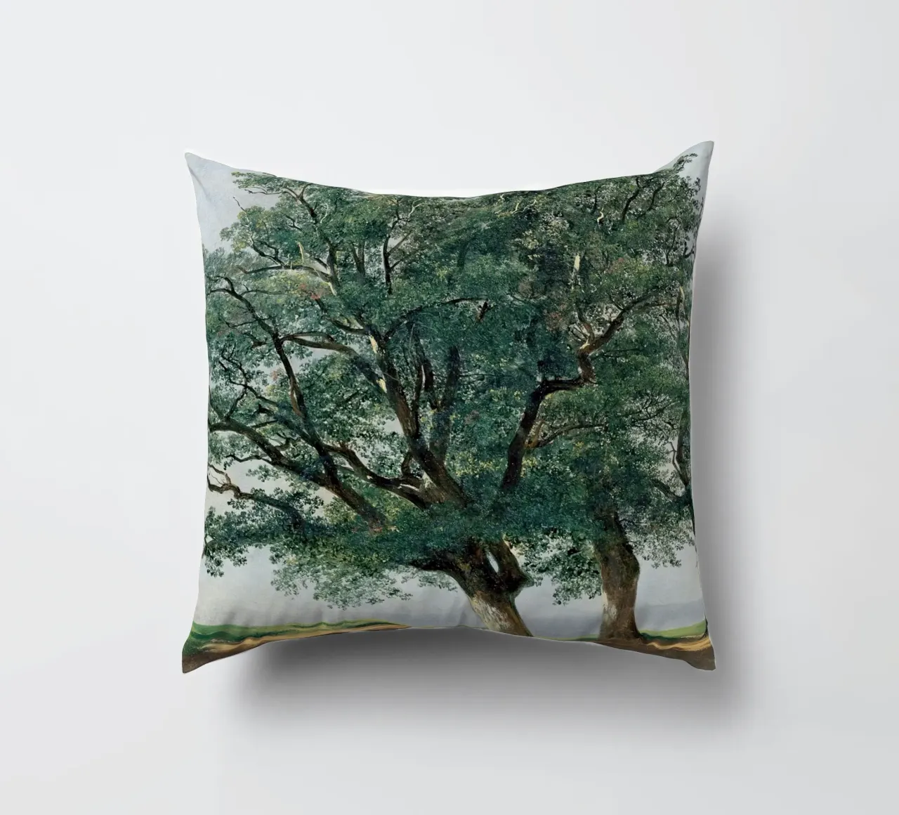 Four Great Trees - Alexandre Calame cuscino da apoloprints