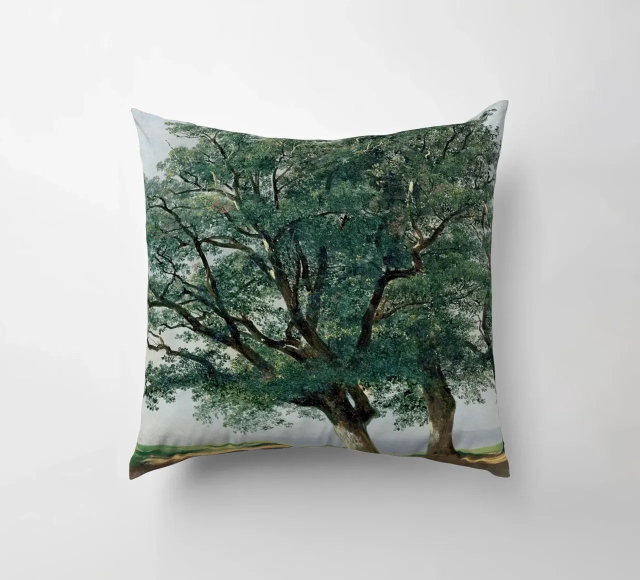 Four Great Trees - Alexandre Calame cuscino da apoloprints