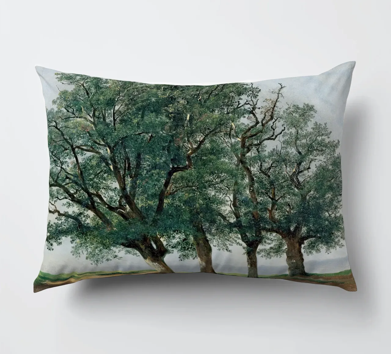 Four Great Trees - Alexandre Calame cuscino da apoloprints