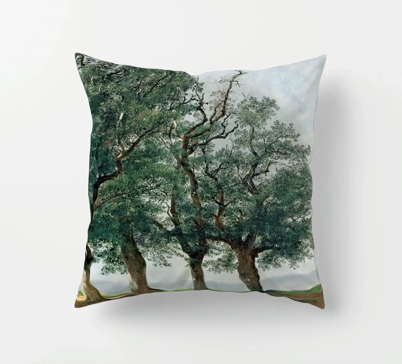 Four Great Trees - Alexandre Calame cuscino da apoloprints
