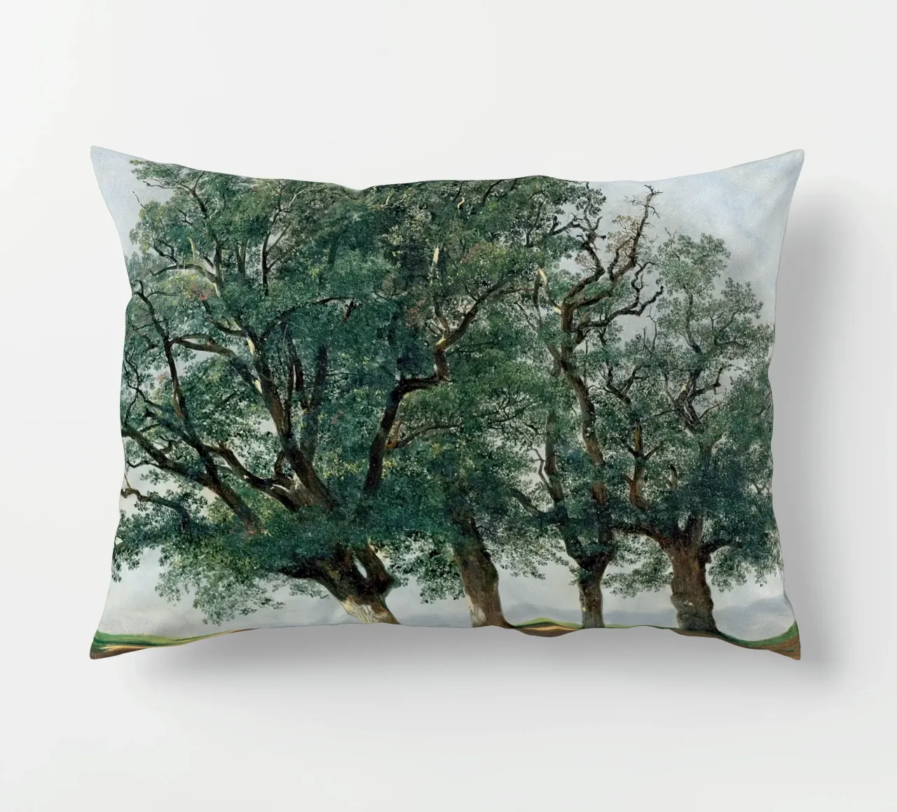 Four Great Trees - Alexandre Calame cuscino da apoloprints