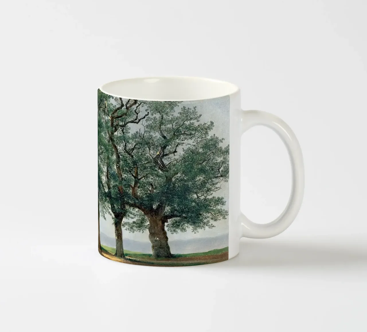 Four Great Trees - Alexandre Calame tazza in ceramica da apoloprints