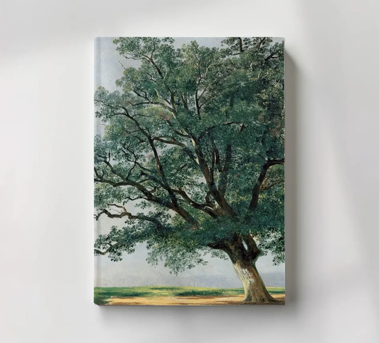 Four Great Trees - Alexandre Calame notebook by apoloprints