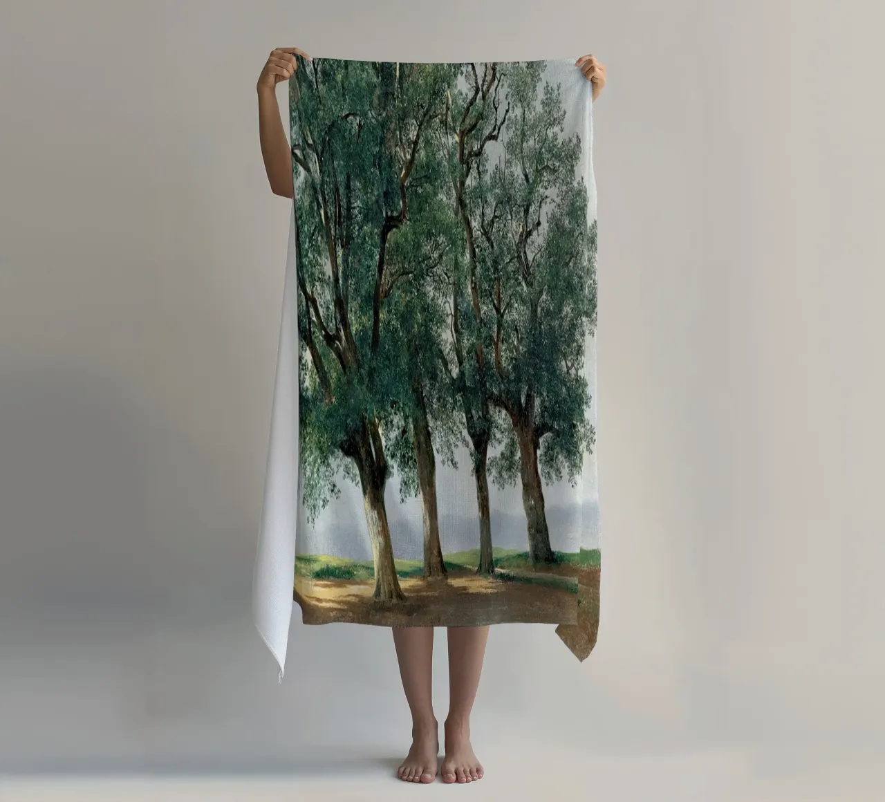 Four Great Trees - Alexandre Calame telo mare da apoloprints
