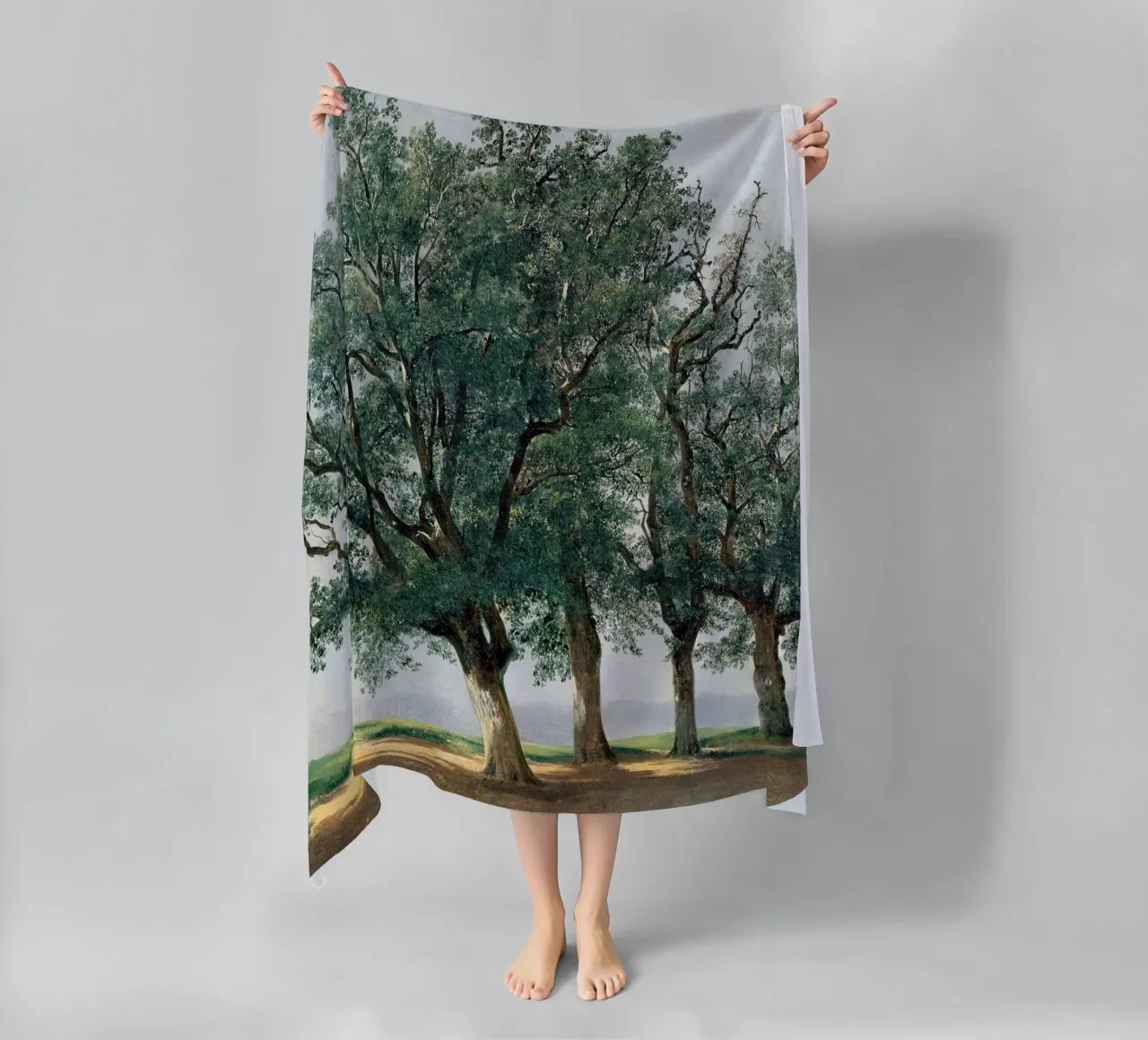 Four Great Trees - Alexandre Calame telo mare da apoloprints