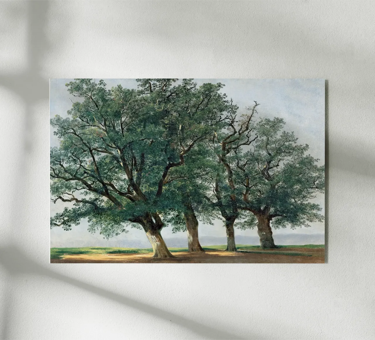 Four Great Trees - Alexandre Calame plexiglass da apoloprints