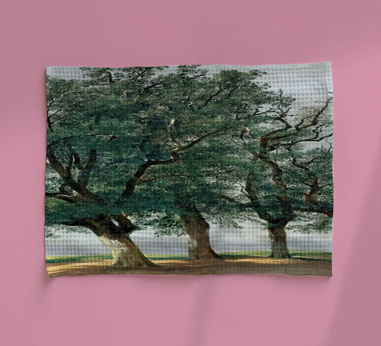Four Great Trees - Alexandre Calame canovaccio da cucina da apoloprints