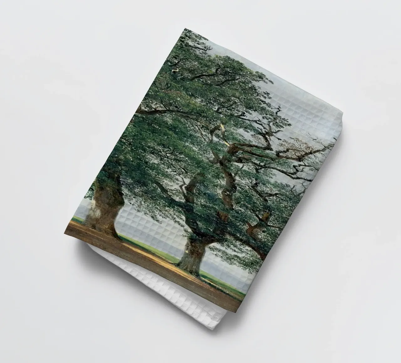 Four Great Trees - Alexandre Calame canovaccio da cucina da apoloprints