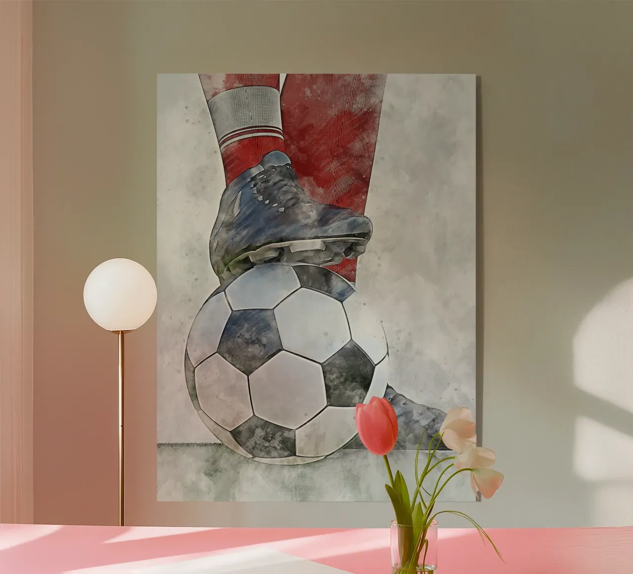 Calcio 3 plexiglass da Mateo