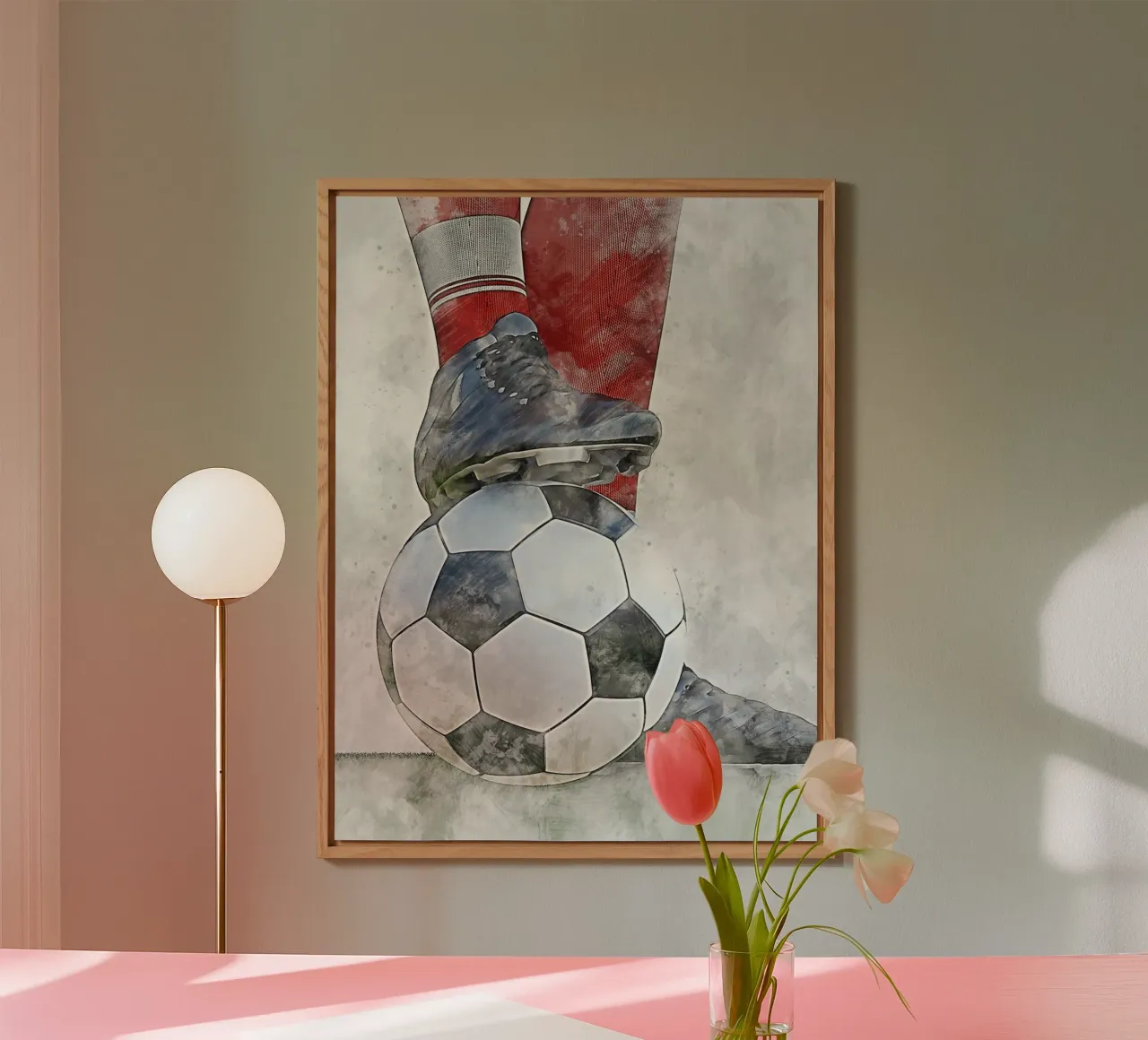 Calcio 3 alluminio dibond da Mateo