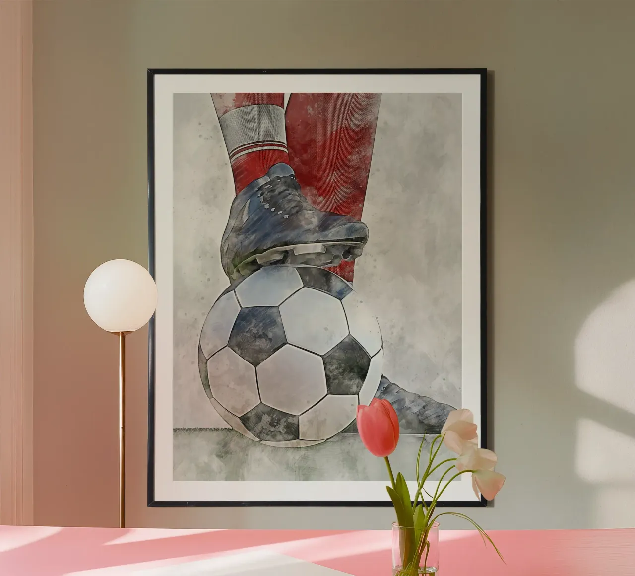 Football 3 hahnemühle by Mateo