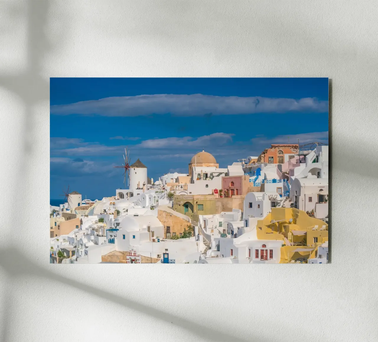 Santorini, Greece alluminio dibond da Wanderlust Vibes